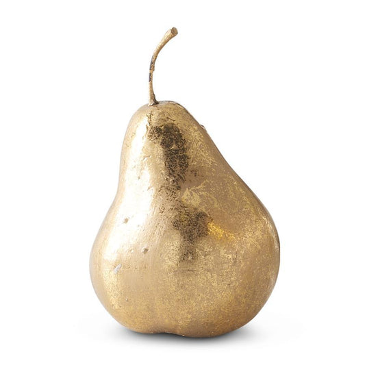 Figurine - Gold Pear - 4in
