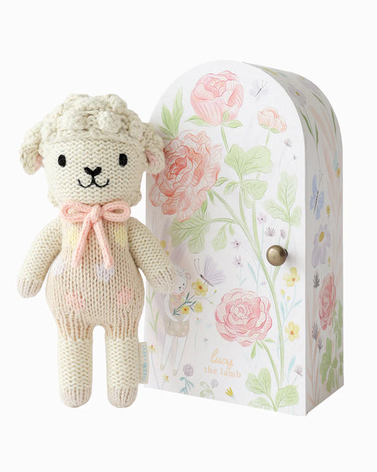 Cuddle+Kind - Tiny Lucy Lamb - Pastel - Findlay Rowe Designs