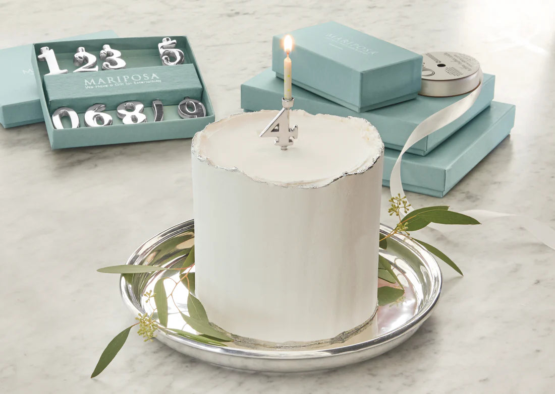 Mariposa - Candle Number Holder Set - Findlay Rowe Designs