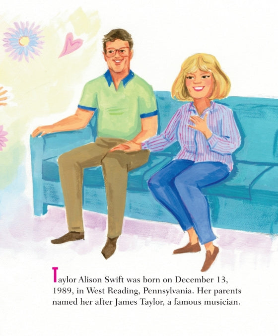 Taylor Swift: A Little Golden Book Biography - Findlay Rowe Designs