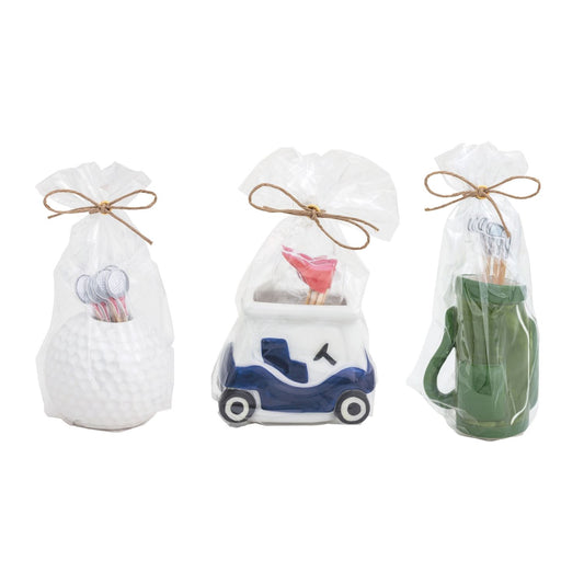 Mud Pie - Toothpick Holder - Golf - Findlay Rowe Designs