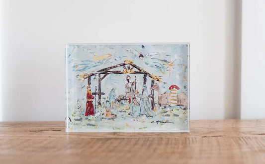 Chelsea McShane - Acrylic Block - Nativity