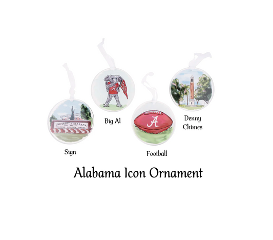 Glory Haus - Icon Ornament - Alabama