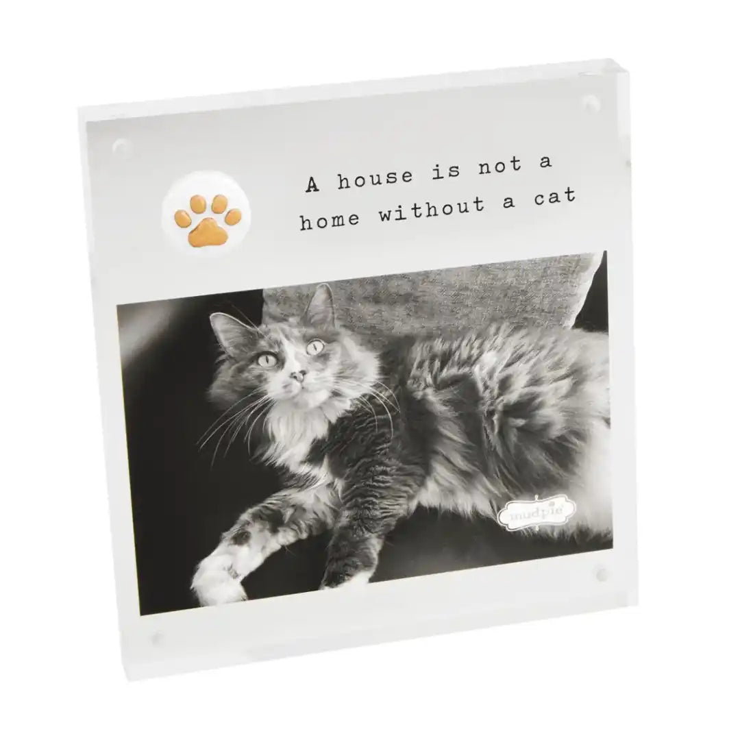 Mud Pie - 4X6 Acrylic Frame - Cat - Findlay Rowe Designs
