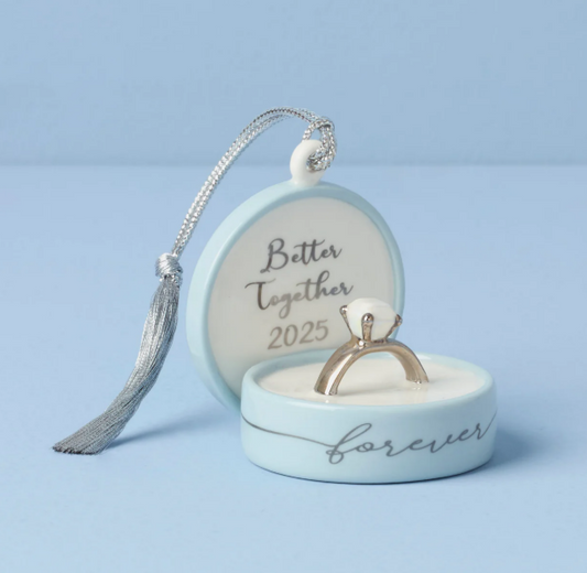 Lenox - Ornament - 2025 Together Forever Ring Box