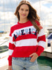 Shiraleah - Sweatshirt - America Rugby Stripe - Findlay Rowe Designs