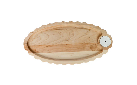 Nora Fleming - Base - Maple Scalloped Anniversary Tray - Findlay Rowe Designs