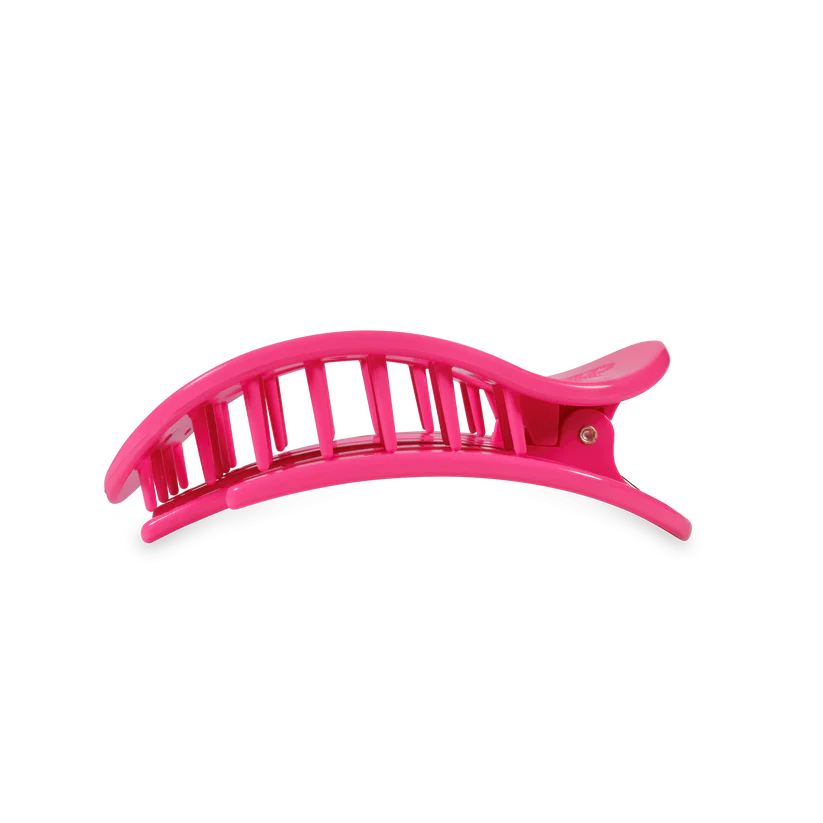 Teleties - Classic Medium Flat Round Hair Clip - Tropical Punch - Findlay Rowe Designs