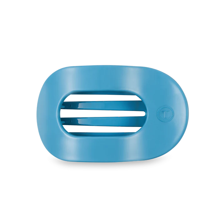 Teleties - Medium Flat Round Hair Clip - Summer Sky - Findlay Rowe Designs