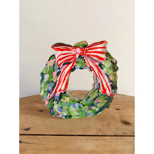Lauren Dunn - Acrylic Block - Wreath