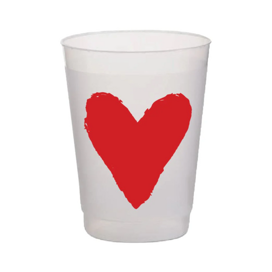 Rosanne Beck - Frost Flex Cup - Red Solid Heart