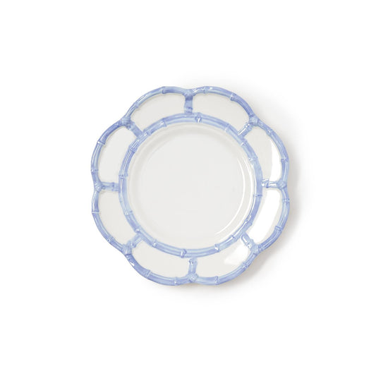 Salad Dessert Plate - Blue Bamboo Touch - Findlay Rowe Designs