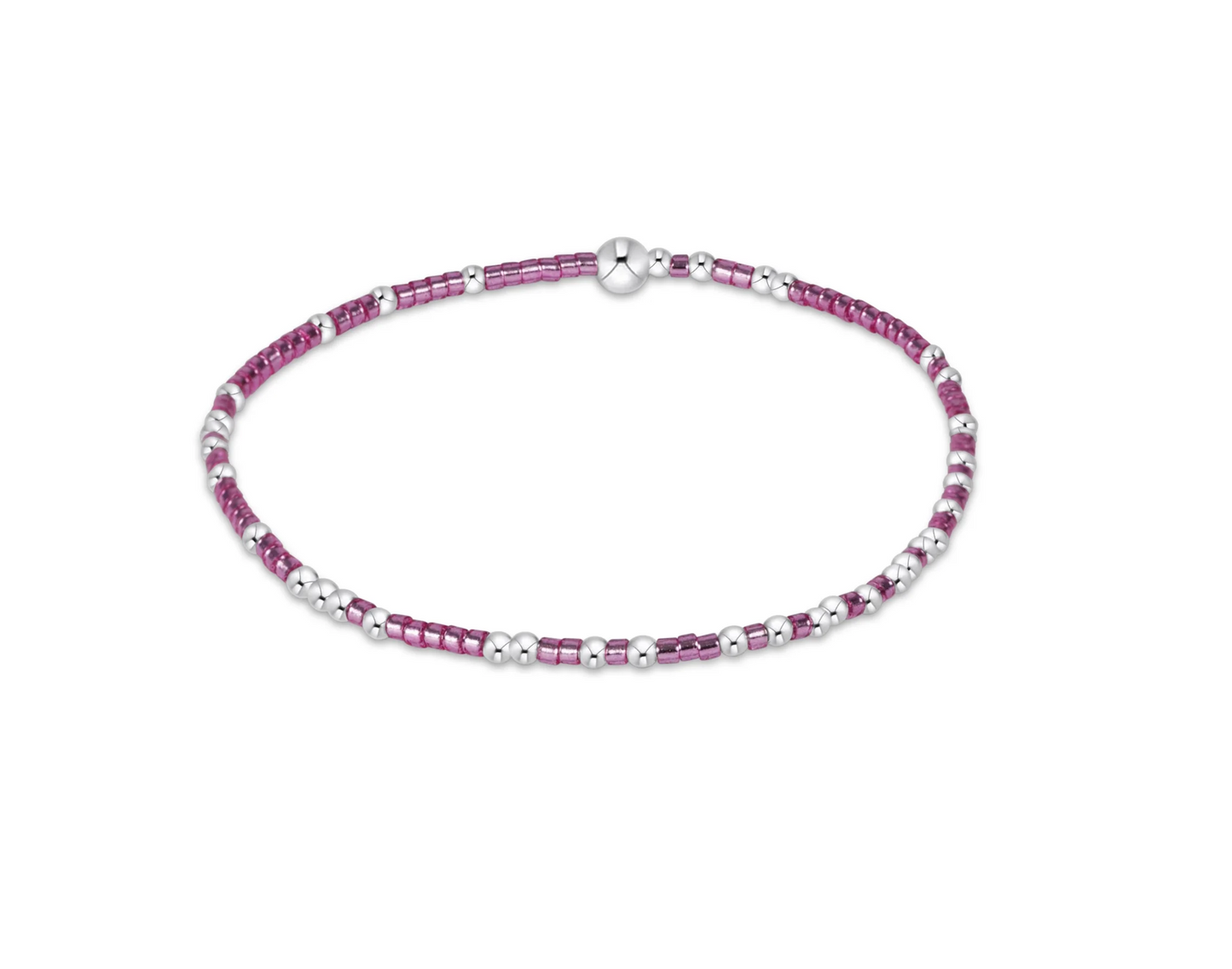 Enewton - Hope Unwritten Sterling Bracelet - Pink Metallic