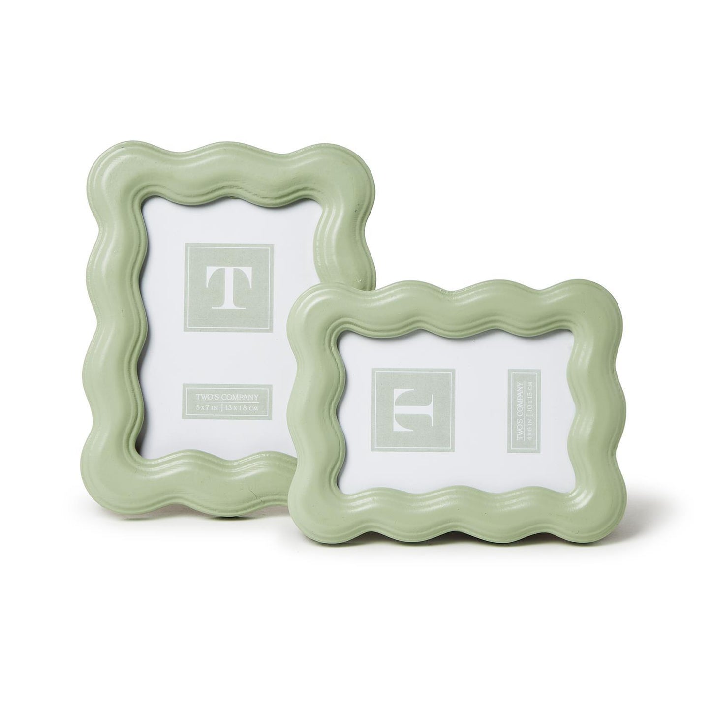 Frame - Wavy Wood - Green - Findlay Rowe Designs