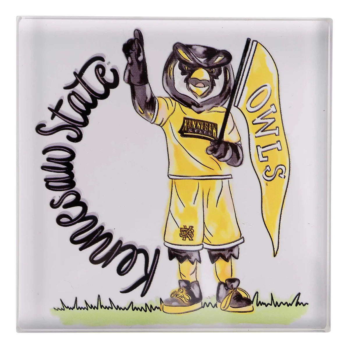 Glory Haus - Acrylic Napkin Weight - Team Mascot - Findlay Rowe Designs