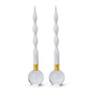 Candlestick - Modern Pop Clear Taper - Findlay Rowe Designs