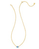 Kendra Scott - Necklace - Gold Cailin Pendant - Blue Violet Crystal - Findlay Rowe Designs