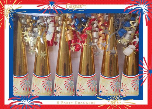 Caspari - Celebration Crackers - Celebrate America250 - Findlay Rowe Designs