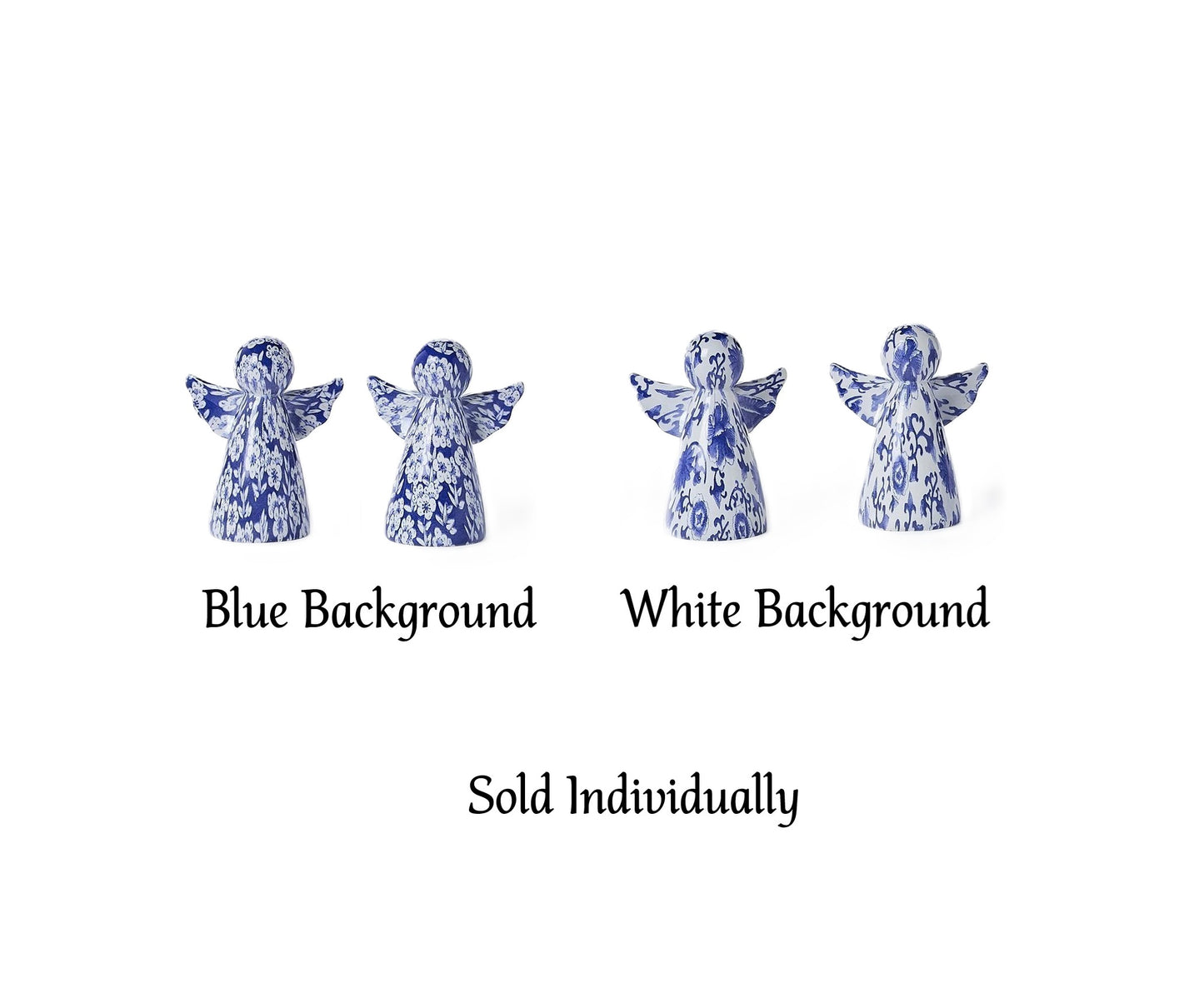 Angel - Hand-Painted - Blue or White - Findlay Rowe Designs