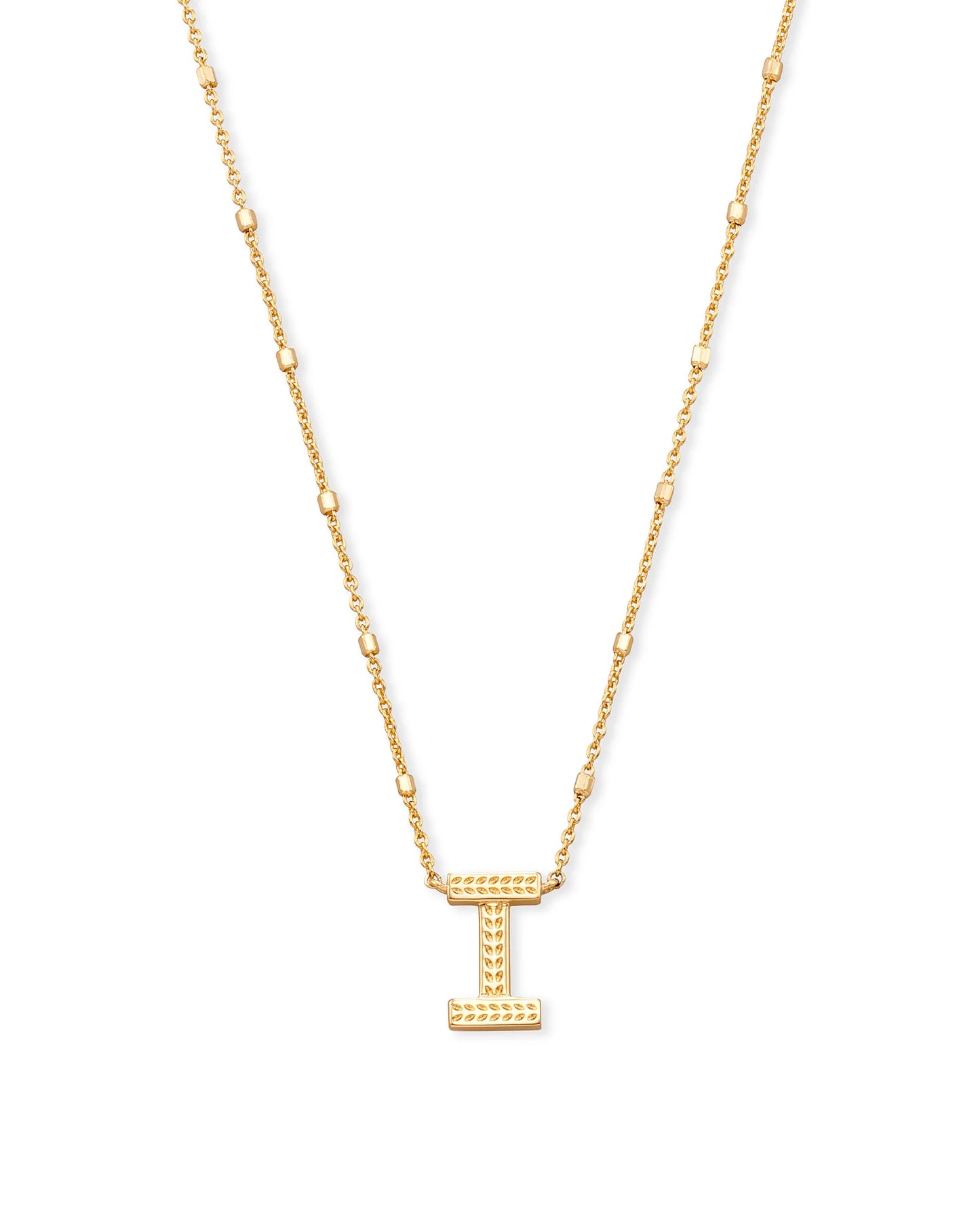 Kendra Scott - Necklace - Letter Pendant - Gold - Findlay Rowe Designs