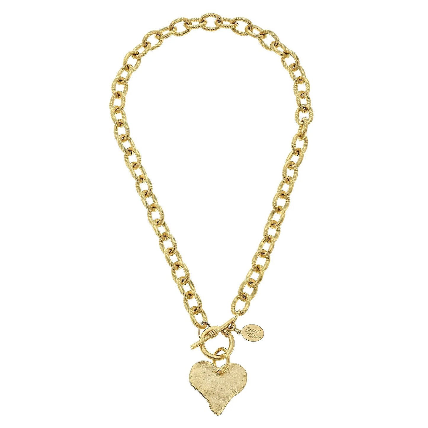 Susan Shaw - Necklace - Heart Toggle