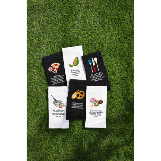 Mud Pie - Guest Towel - Kitchen Humor - Findlay Rowe Designs