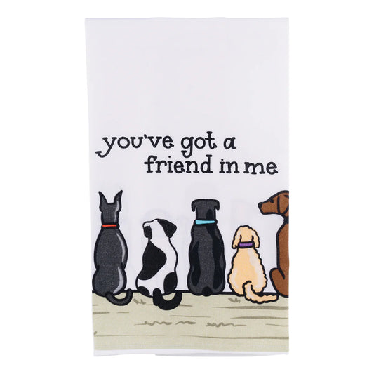 Glory Haus - Tea Towel - You Have a Friend in Me - Dog