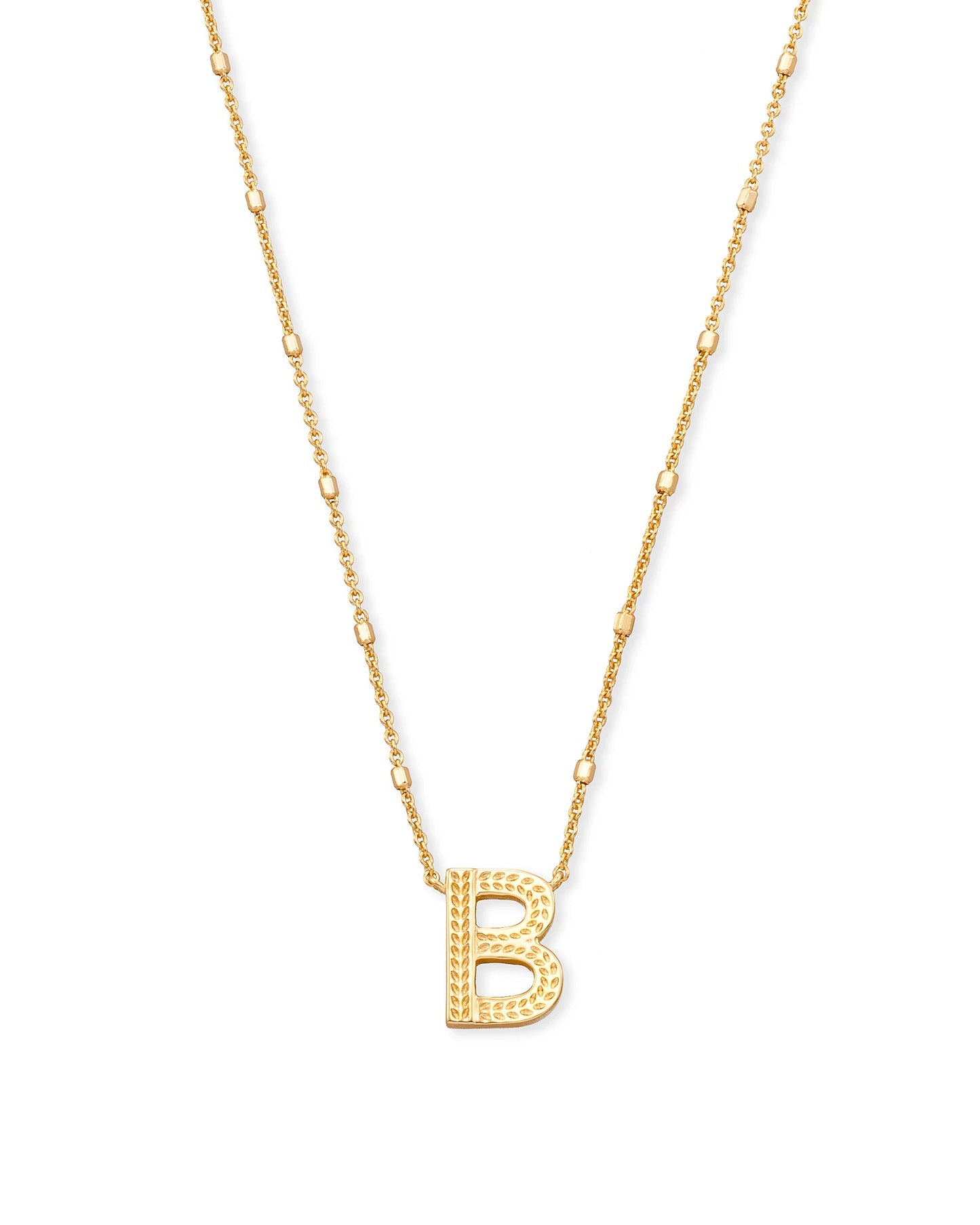 Kendra Scott - Necklace - Letter Pendant - Gold - Findlay Rowe Designs