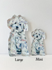 Chelsea McShane - Acrylic Shelfie - Maltipoo White - Mini - Findlay Rowe Designs