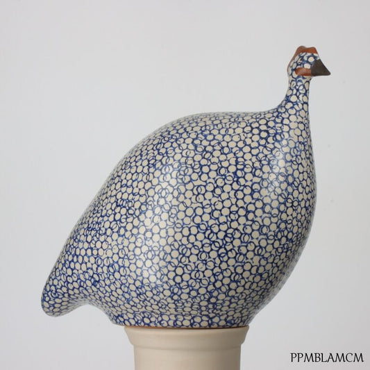 Guinea Fowl - Small - Matte White Speckled Cobalt - Findlay Rowe Designs