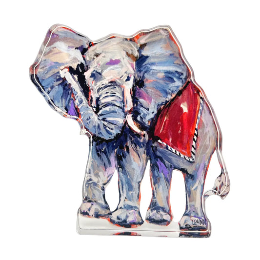 Lauren Dunn - Acrylic Ornament - Alabama Elephant