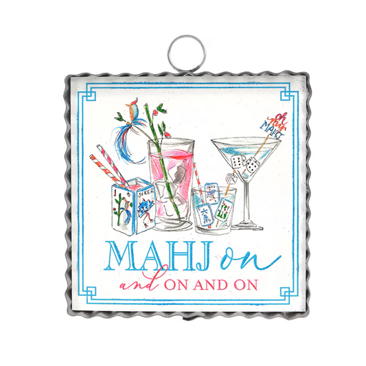 Rosanne Beck - Print - Mini - Mahjong On and On - Findlay Rowe Designs