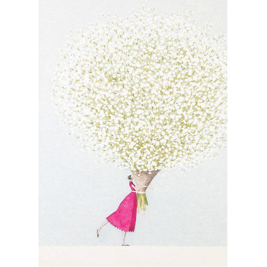 Baby's Breath Greeting Card - Findlay Rowe Designs