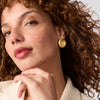 Julie Vos - Earring - Solara Statement Stud - Gold