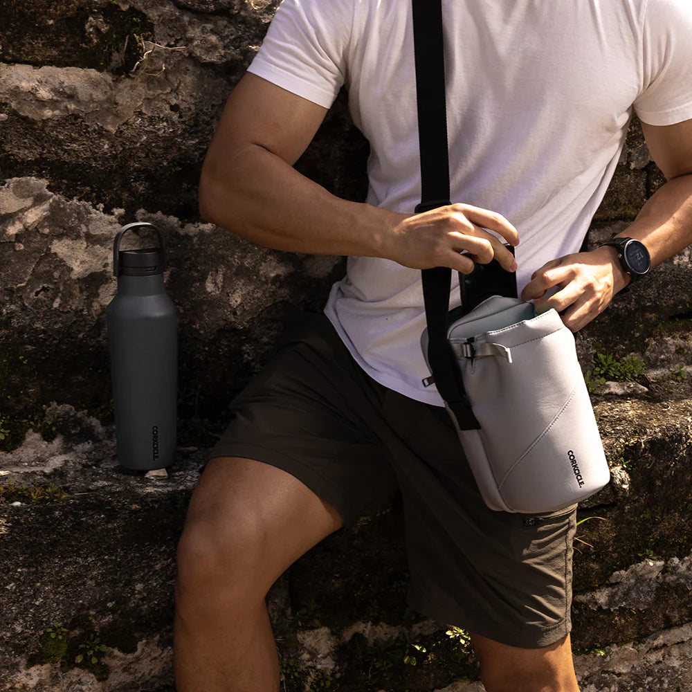 Corkcicle - Sling Bag - River Rock Neoprene - Findlay Rowe Designs