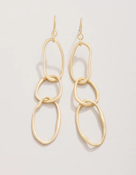 Spartina - Earrings - River Club - Gold