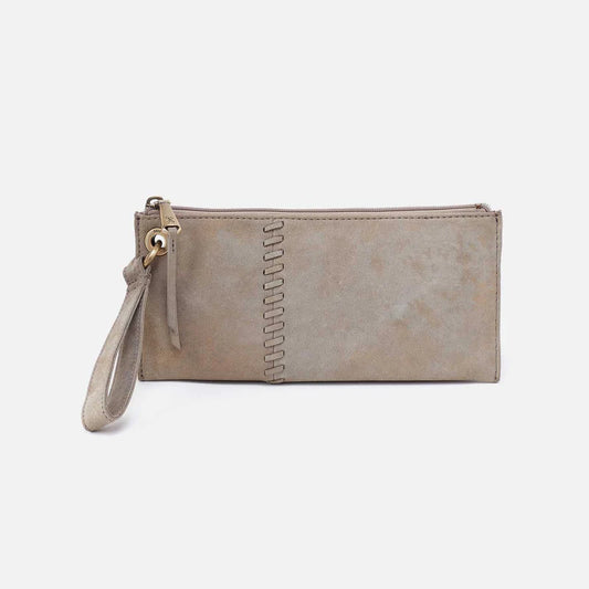 Hobo - Vida Wristlet - Nubuck Leather Golden Granite
