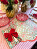 Lucy Grimes - Paper Placemat - Holiday Bow Garden