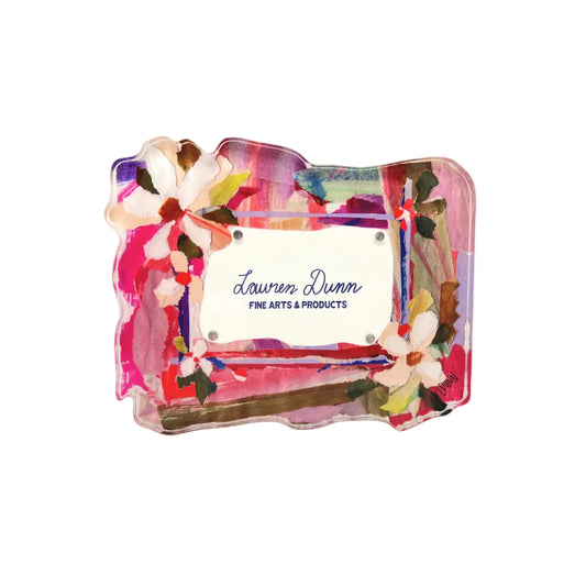 Lauren Dunn - Acrylic Frame - Pretty in Pink 3x5 - Findlay Rowe Designs