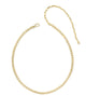 Kendra Scott - Necklace - Bella Tennis Necklace Gold White Cz