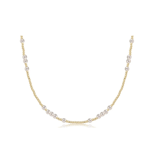 Enewton - Choker Hope Unwritten - 4mm Pearl - 17in