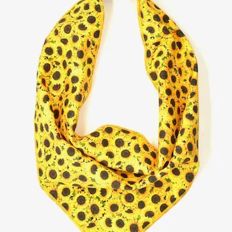 Dog Collar Accessory - Scarf - Sunflower - Findlay Rowe Designs