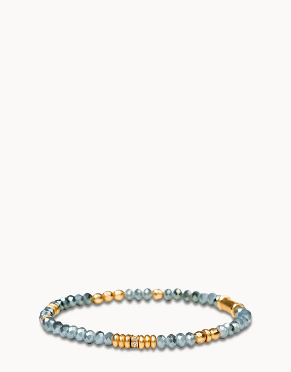 Spartina - Bracelet - 4mm Stretch Bracelet - Smoke - Findlay Rowe Designs