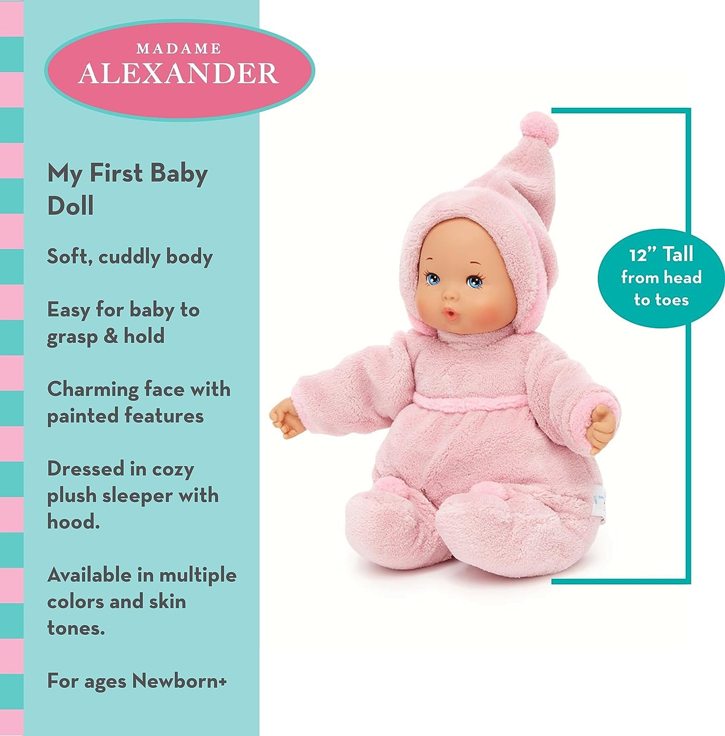 Madame Alexander My First Mint 12” Baby Doll - Findlay Rowe Designs