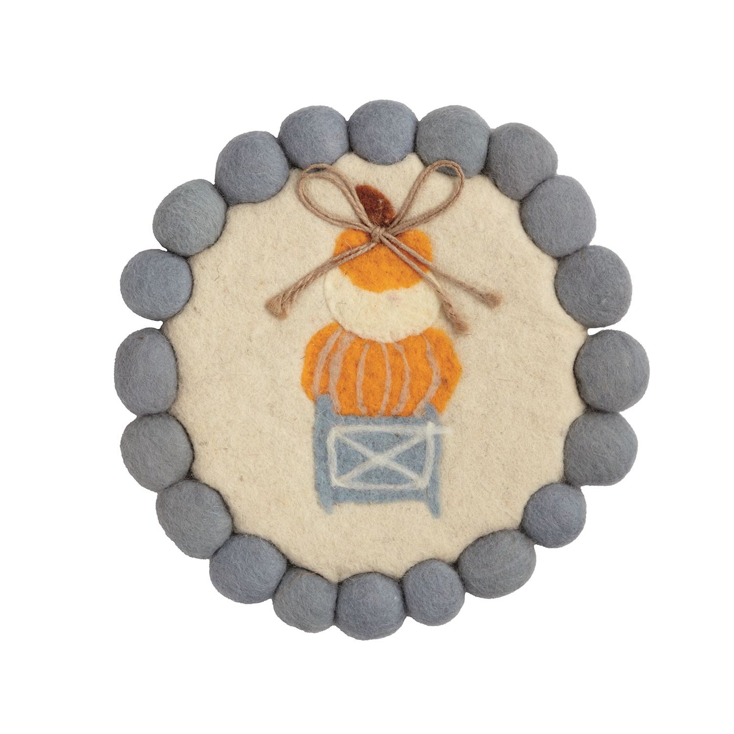 Mud Pie - Trivet - Pumpkin Topiary - Findlay Rowe Designs