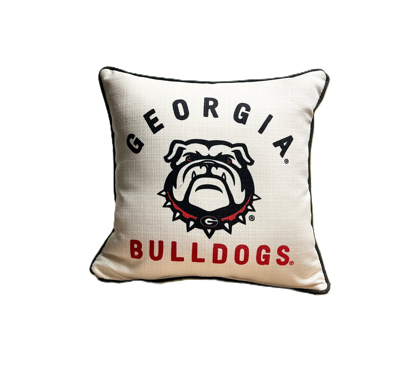 Pillow - Georgia Bulldog Arched