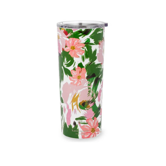 Kate Spade - Stainless Steel Tumbler 24oz - Hidden Garden - Findlay Rowe Designs