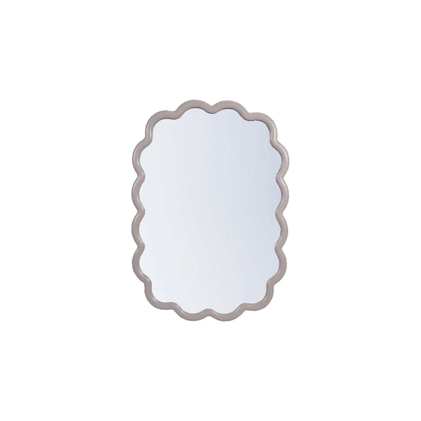 Hazel Mazel - Scalloped Resin Wall Mirror - Findlay Rowe Designs