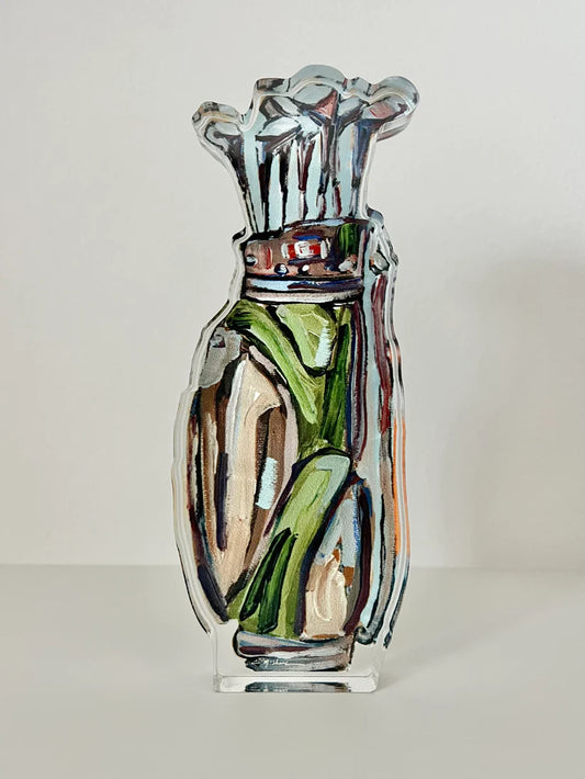 Chelsea McShane - acrylic block - Golf Clubs - Findlay Rowe Designs