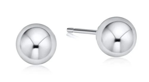 Enewton - Earring - Classic 10mm Ball Stud - Sterling - Findlay Rowe Designs